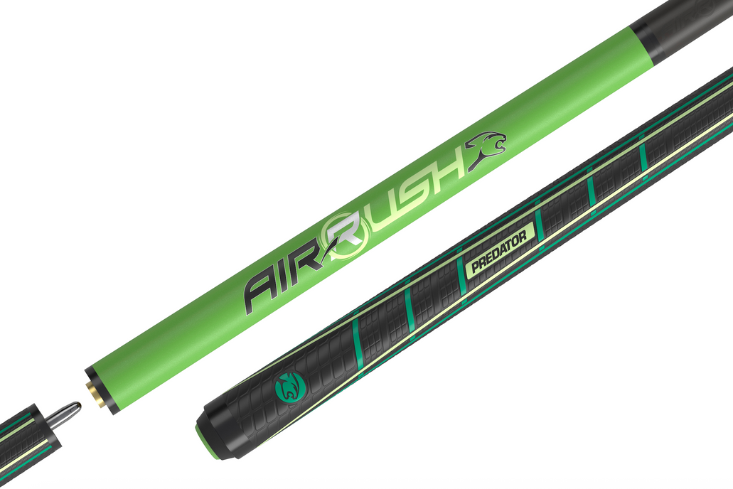 ★新品★PREDATOR★AIR RUSH★NEON GREEN★SW★ Predator Air Rush Neon Green Jump Cue SW — Billiards.com, Inc