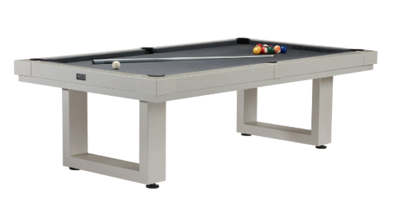 American Heritage Lanai - Oyster Grey 8' Outdoor Pool Table