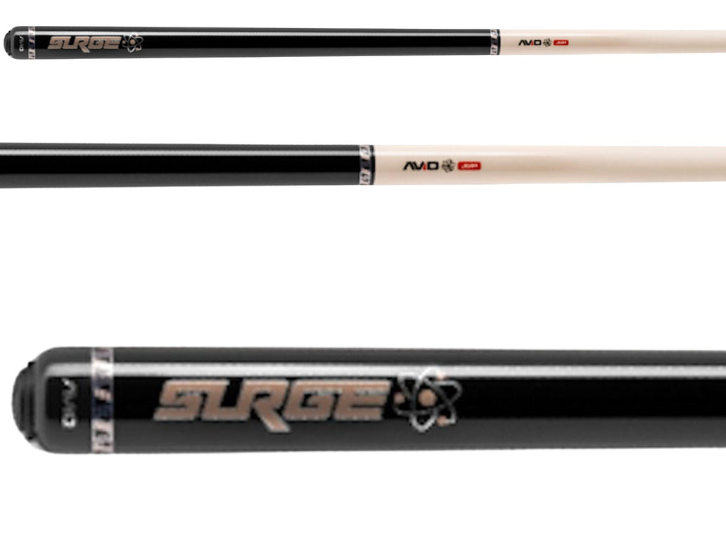 Cuetec Avid Surge Black Jump Cue — Billiards.com, Inc
