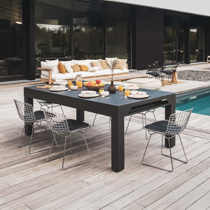 Cornilleau 7ft Classic Outdoor Pool Table - Black