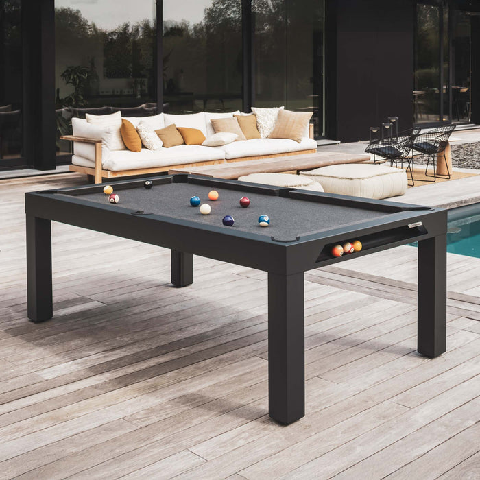 Cornilleau 7ft Classic Outdoor Pool Table - Black