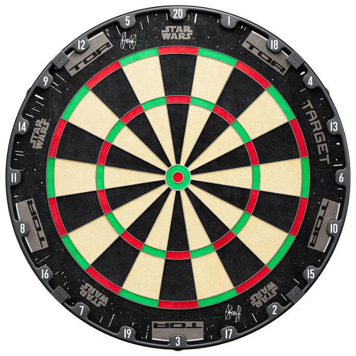 Target Star Wars Millennium Falcon Tor Steel Tip Dartboard And Surround Bundle