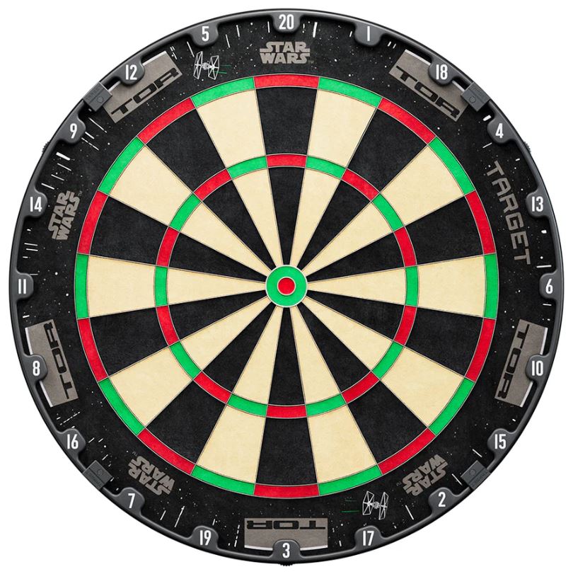 Target Star Wars Millennium Falcon Tor Steel Tip Dartboard And