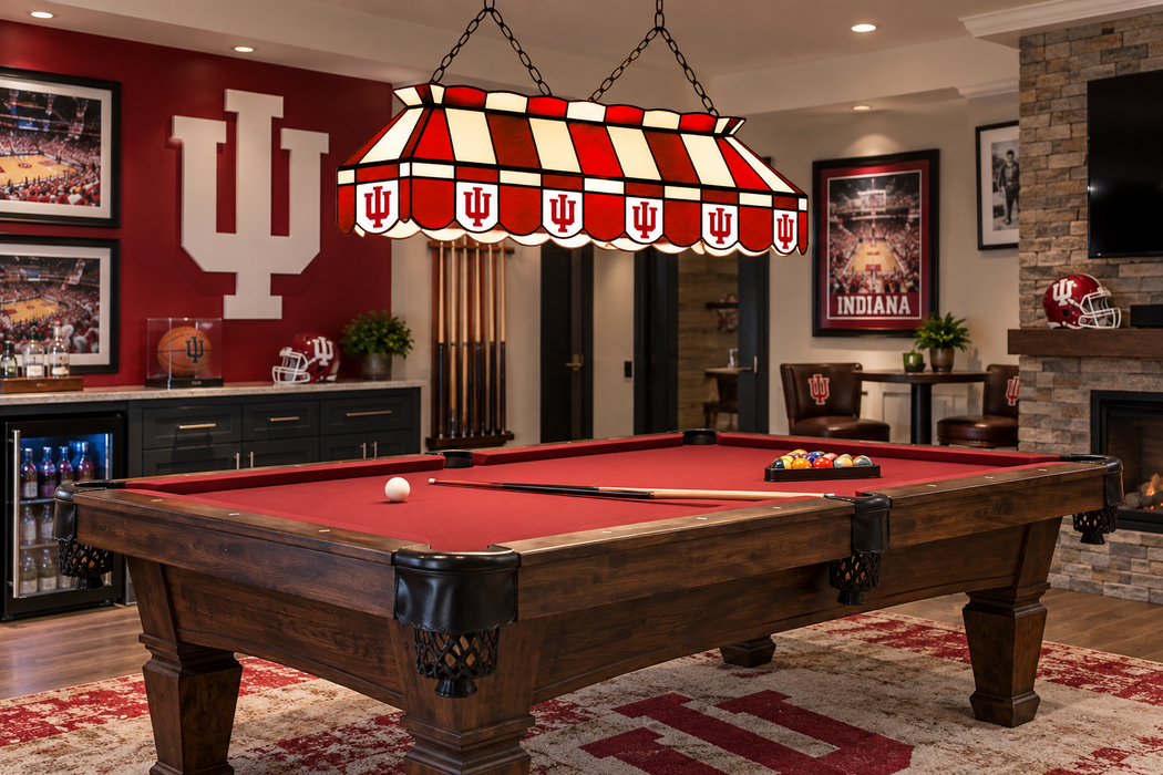 Wave7 NCAA 40" Tiffany Pool Table Light
