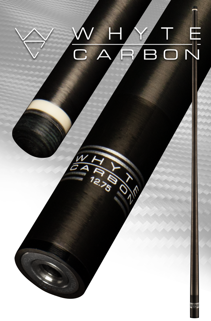 Whyte Carbon Raw (Black) Performance Shaft — Billiards.com, Inc Whyte Carbon Raw (Black) Performance Shaft — Billiards.com, Inc