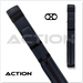 Action AC22 2x2 Hard Cue Case - Blue