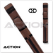 Action AC22 2x2 Hard Cue Case - Brown