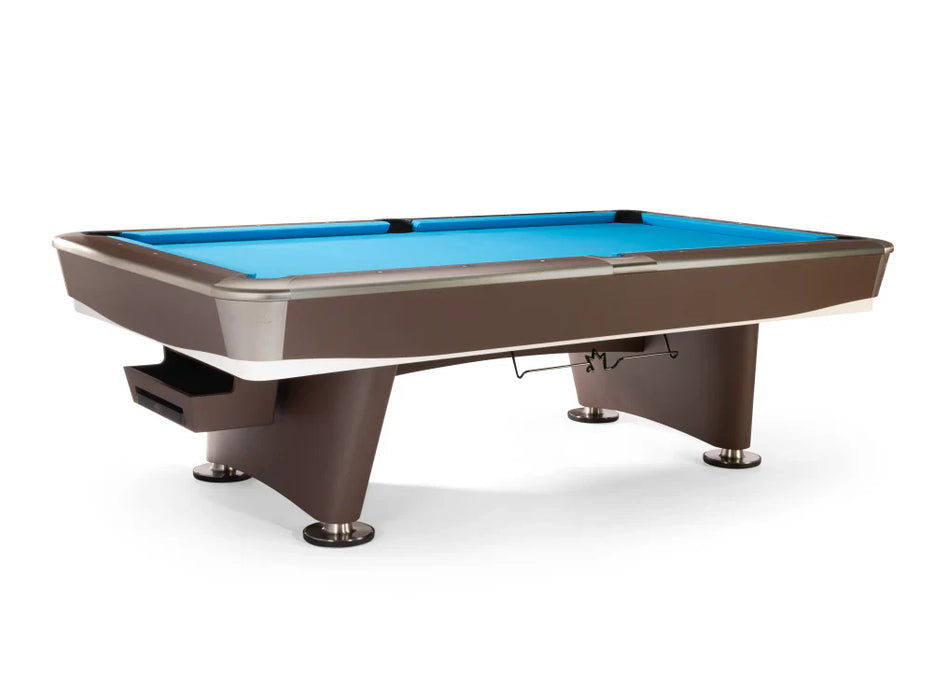 Gold Crown VII 8' Pool Table - Classic Brown
