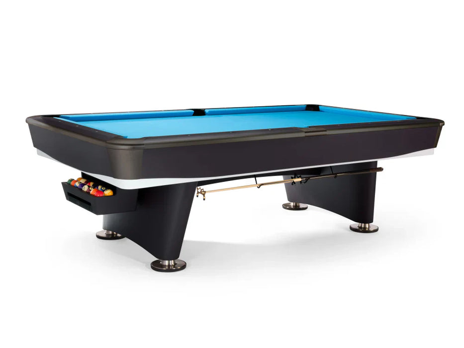 Gold Crown VII 8' Pool Table - Tournament Black