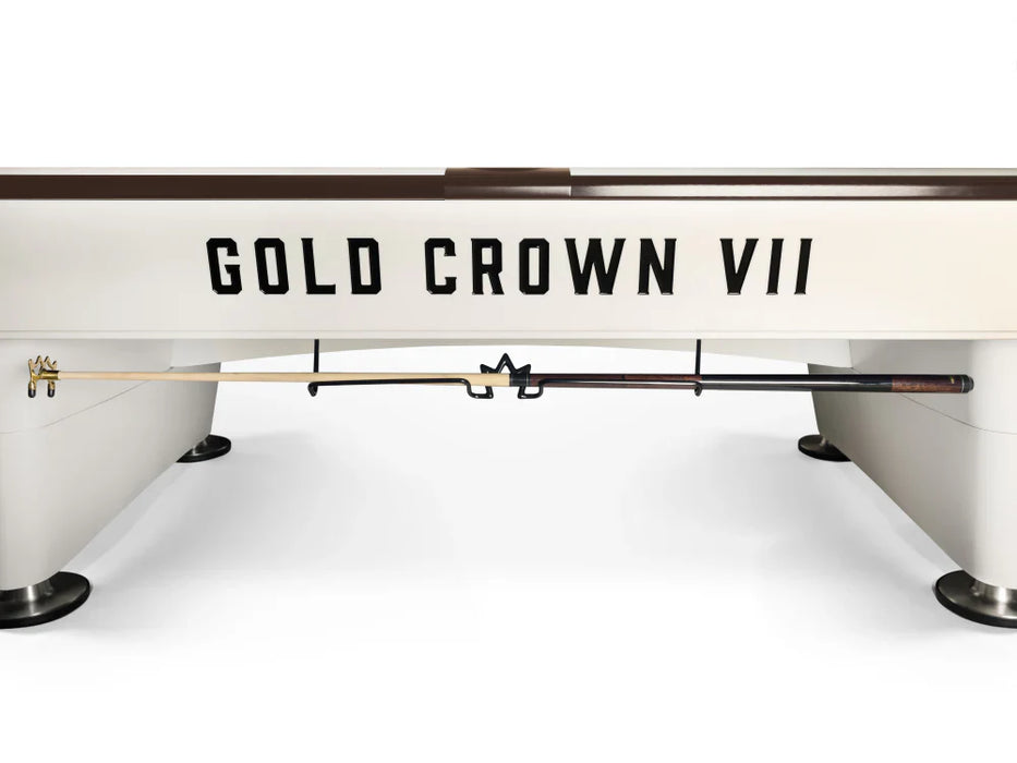 Gold Crown VII 9' Pool Table - Modern White