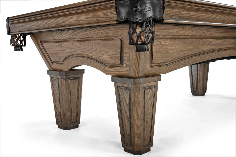 Brunswick Glenwood 8' Pool Table With Tapered Leg