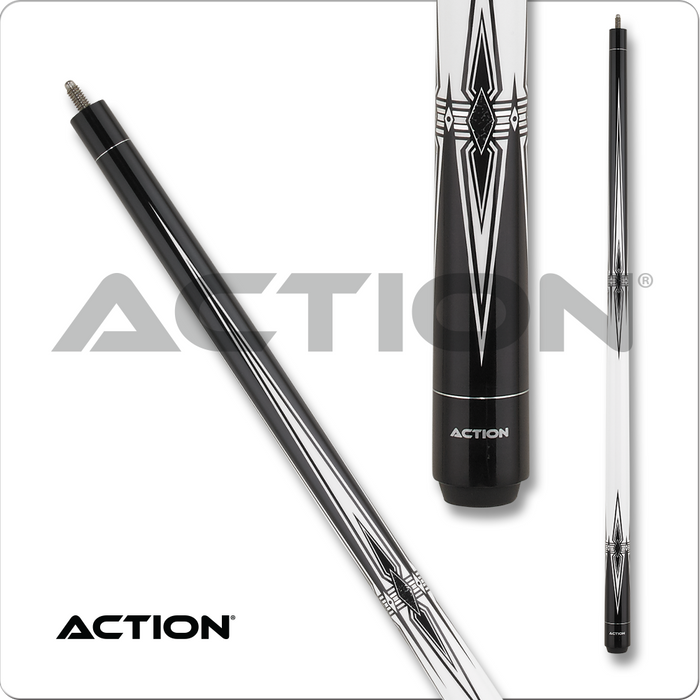 Action BW25 Black & White Series Cue