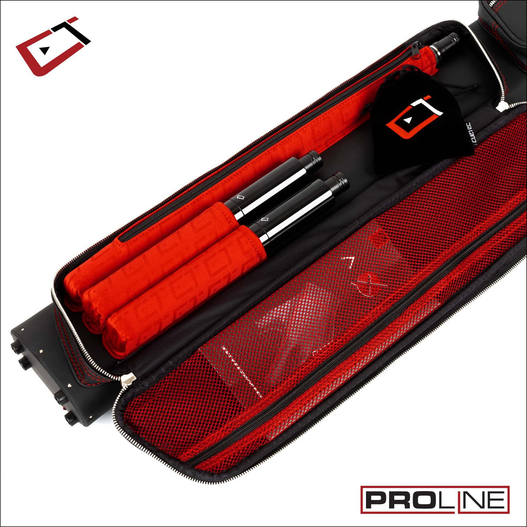 Cuetec Pro Line Black 2x4 Hard Case — Billiards.com, Inc
