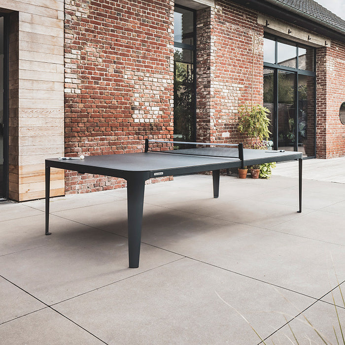 Cornilleau Hyphen Outdoor Ping Pong Table - Black Grey