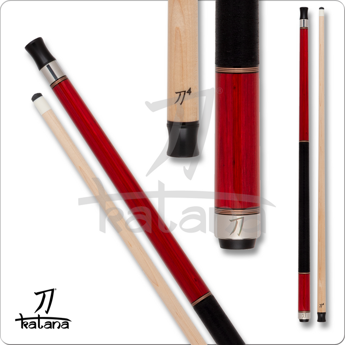 Katana Dragon - KAT2504 - Wood Shaft - Red