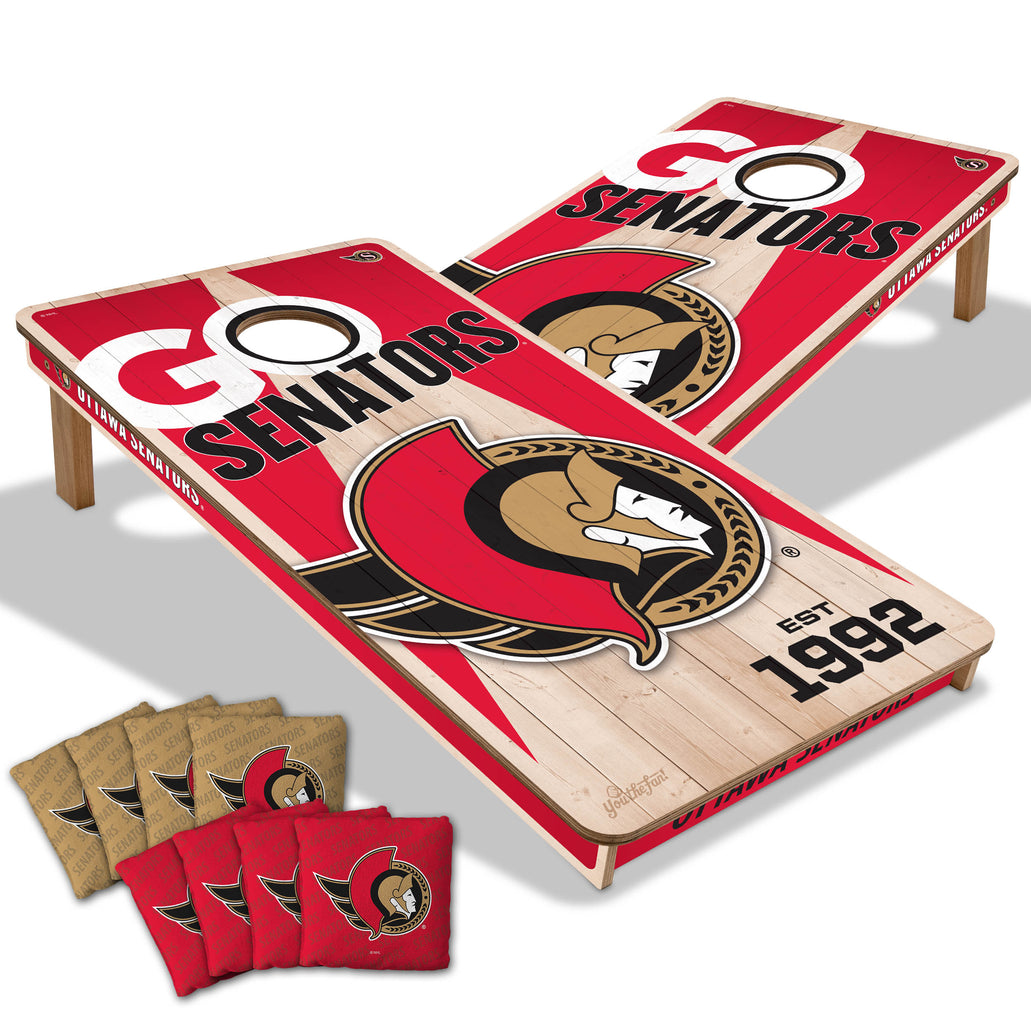 NHL Licensed 2x4 Cornhole Boards — Billiards.com, Inc NHL Licensed 2x4 Cornhole Boards — Billiards.com, Inc