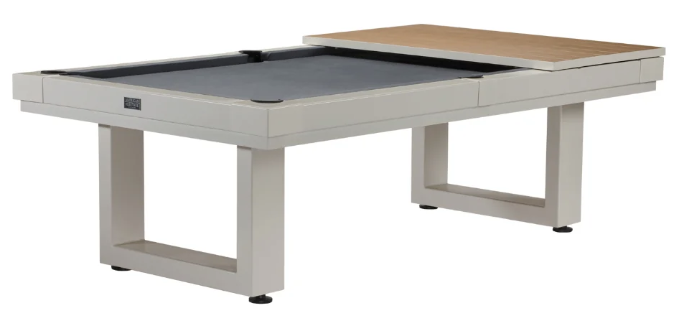 American Heritage Lanai - Oyster Grey 8' Outdoor Pool Table