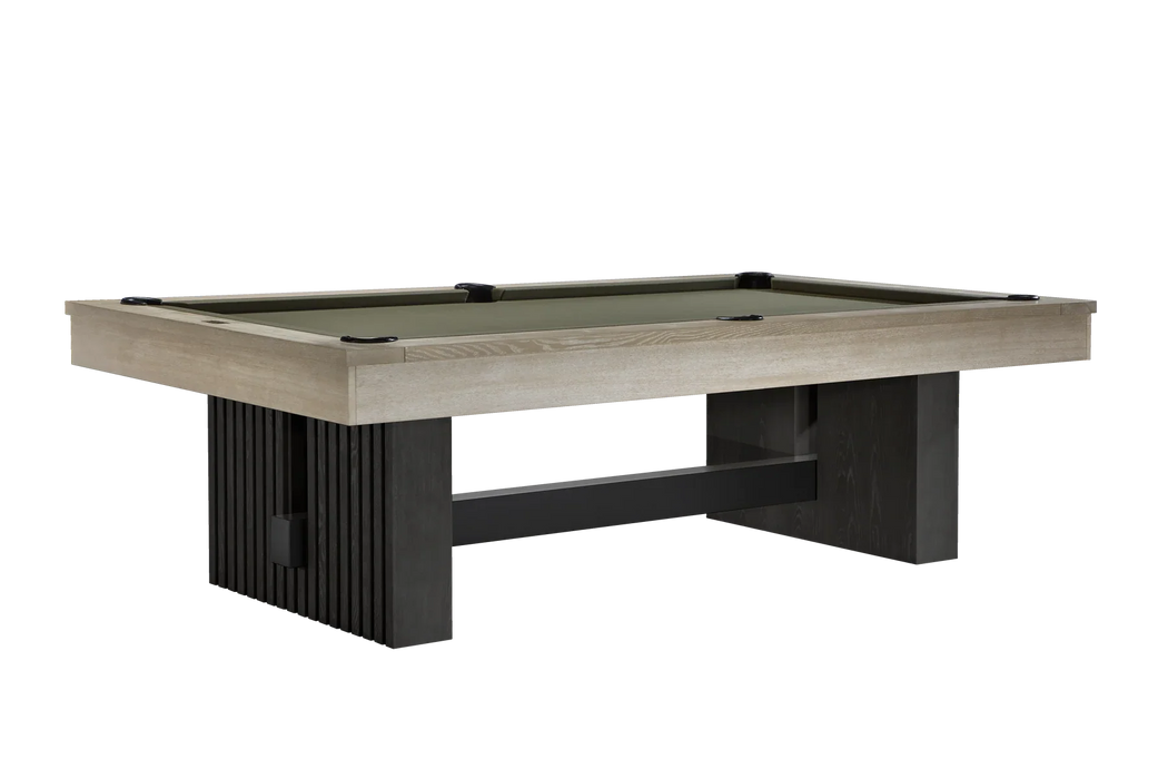 Vancouver 8' Pool Table - Natural Ash & Black Ash