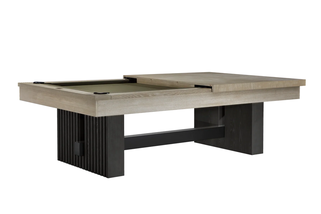 Vancouver 8' Pool Table - Natural Ash & Black Ash