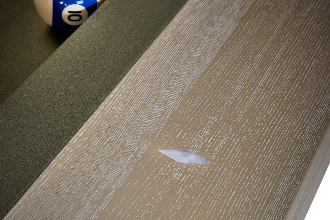 Vancouver 8' Pool Table - Natural Ash & Black Ash