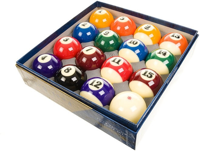 Aramith 61,5 mm Super Aramith Deluxe boules de carambolage, kit complet TOP Aramith 61,5 mm Super Aramith Deluxe boules de carambolage, kit complet TOP