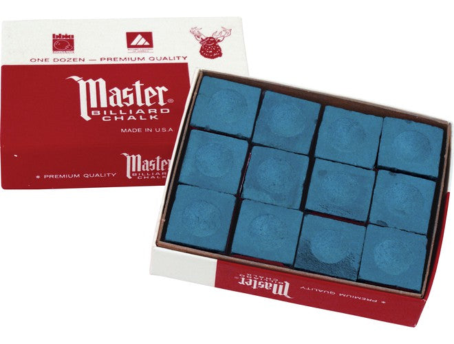 A.u.S. Onlineshop - Billiard Chalk Master blue 2 pcs.