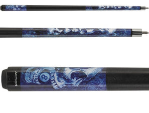Eight Ball Mafia EBM19 Blue Stacked Skulls — Billiards.com, Inc