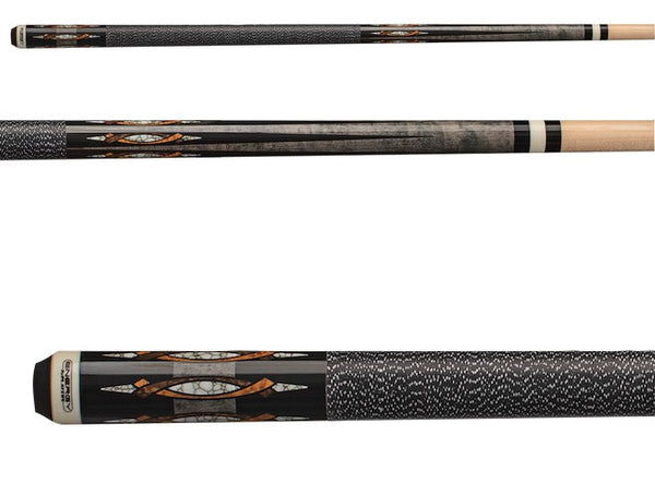 Players C-811 Classic Series Pool Cue - Antique Brown Maple with 4 Ove Players C-811 Classic Series Pool Cue - Antique Brown Maple with 4 Ove