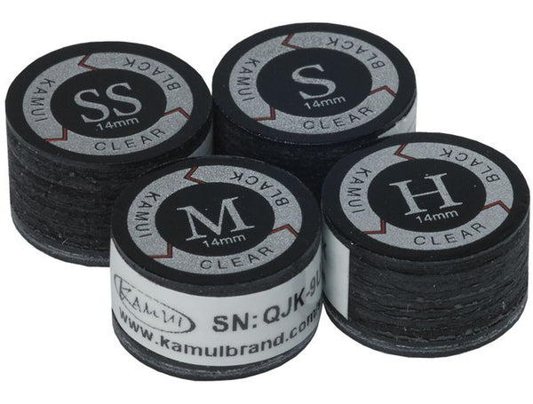 Kamui Clear Black bonded leather 13 mm medium Kamui Clear Black bonded leather 13 mm medium