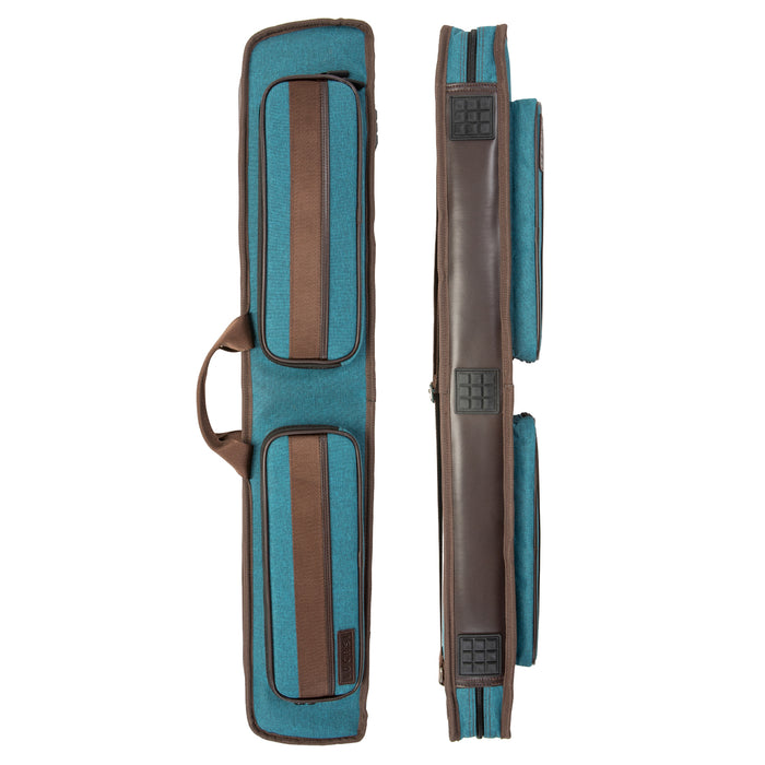 Lucasi Duo 2x4 Blue and Brown Soft Case
