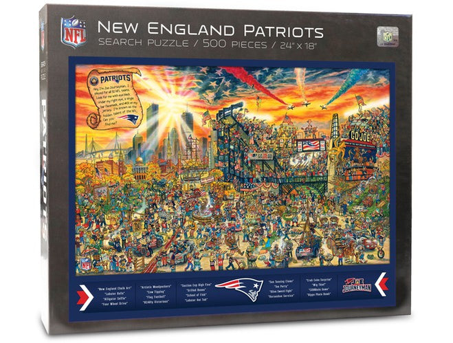 You The Fan! Joe Journeyman NFL Puzzle — Billiards.com, Inc