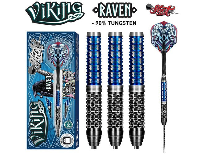 Shot! Viking Raven Steel Tip Dart Set — Billiards.com, Inc
